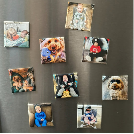 2x2 Photo Magnets - Set of 3